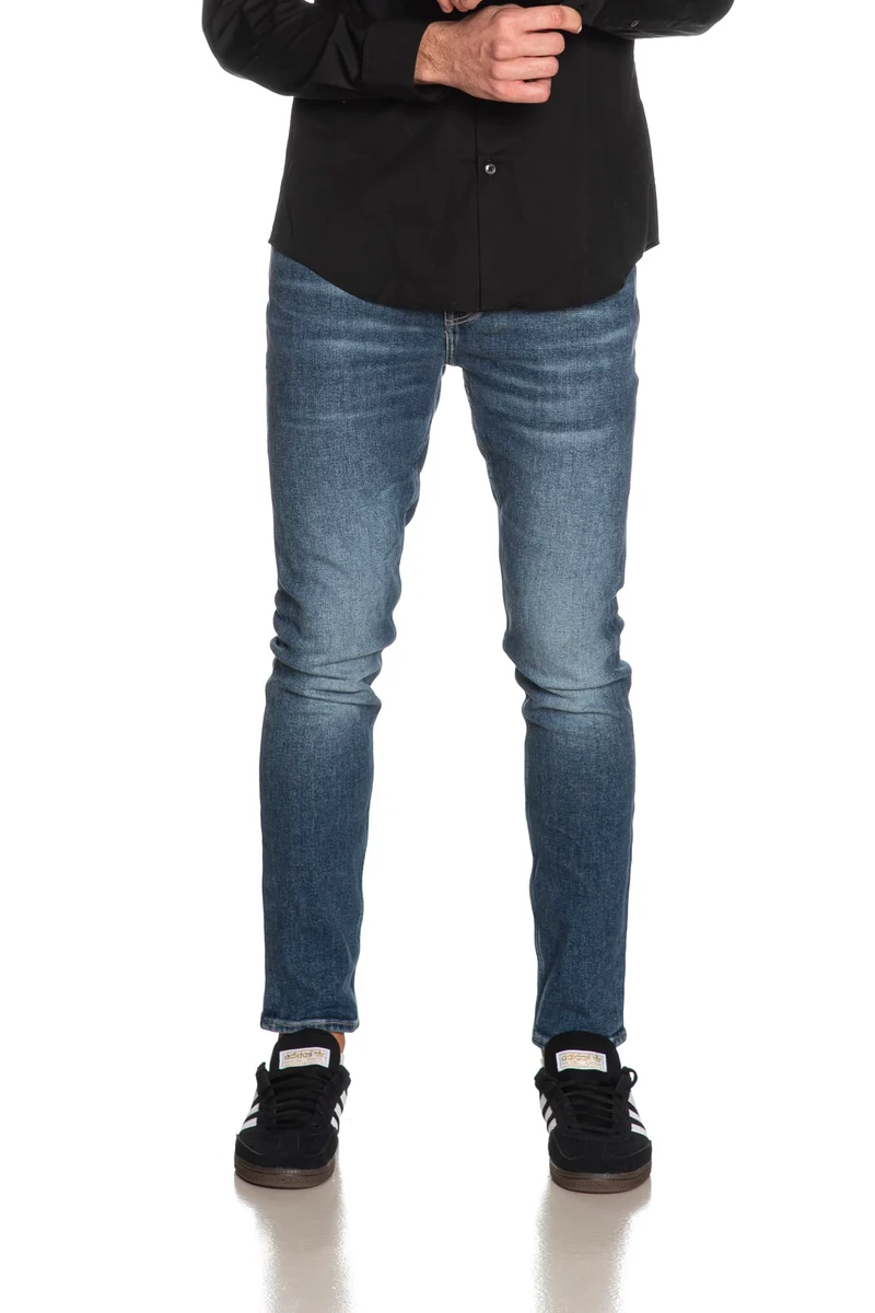 Jeans Guess Chris Da Uomo Denim Blu Medio