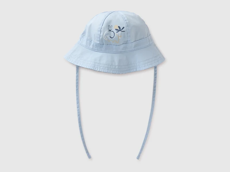 Cappellino alla pescatora reversibile