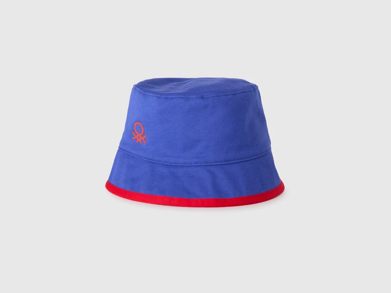 Cappello alla pescatora reversibile
