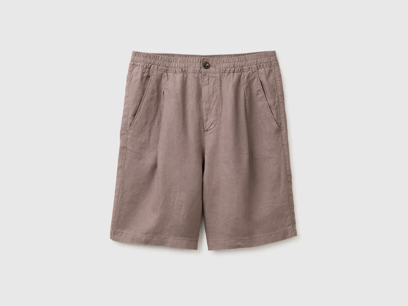 Bermuda in puro lino