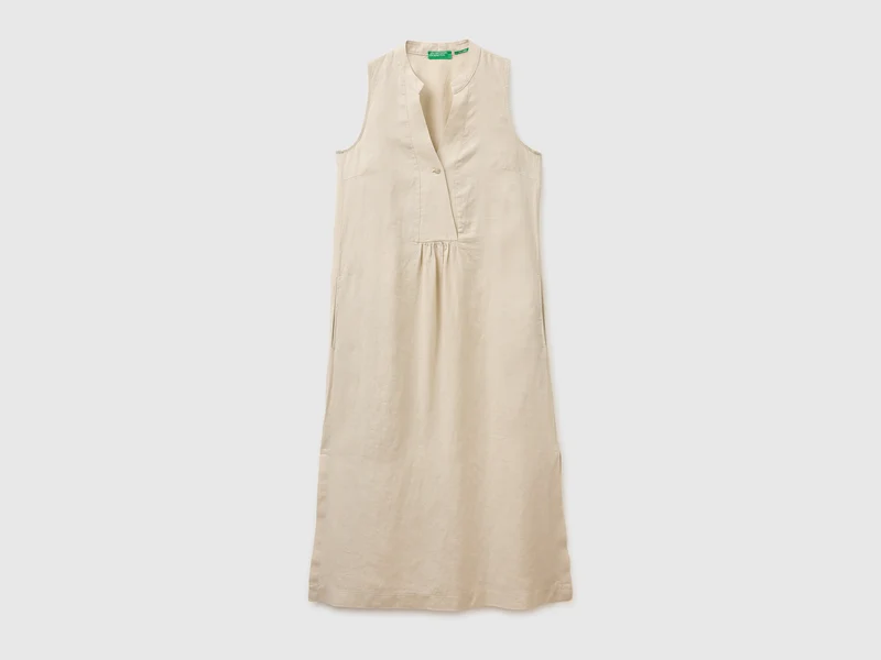 Vestito lungo 100% lino