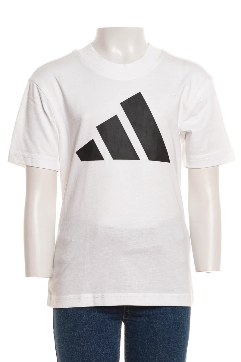 T-Shirt Adidas Ik Bl Tee 160 Da Bambino Bianca