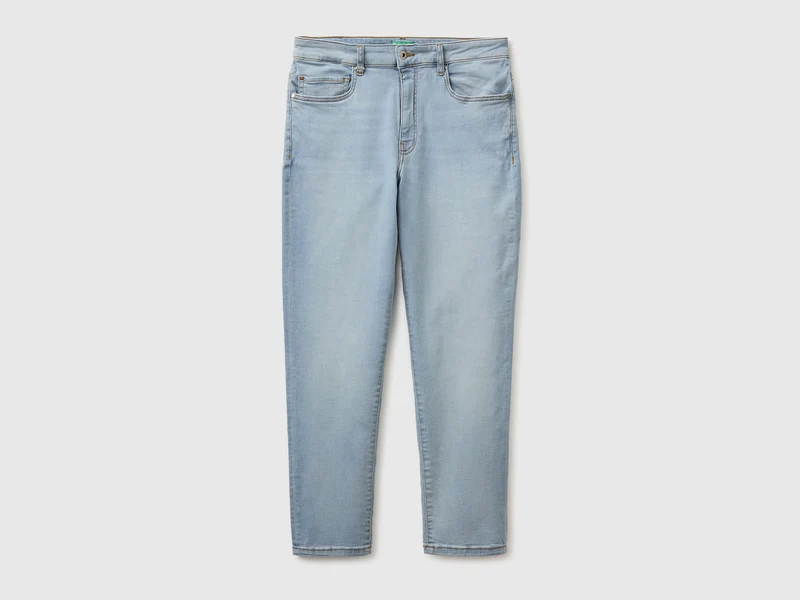 Jeans slim fit a vita alta