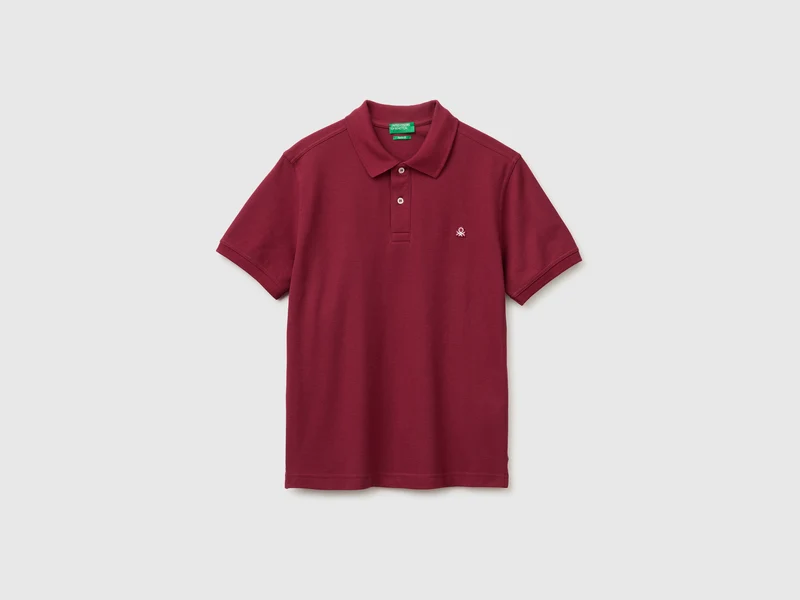 Polo bordeaux regular fit