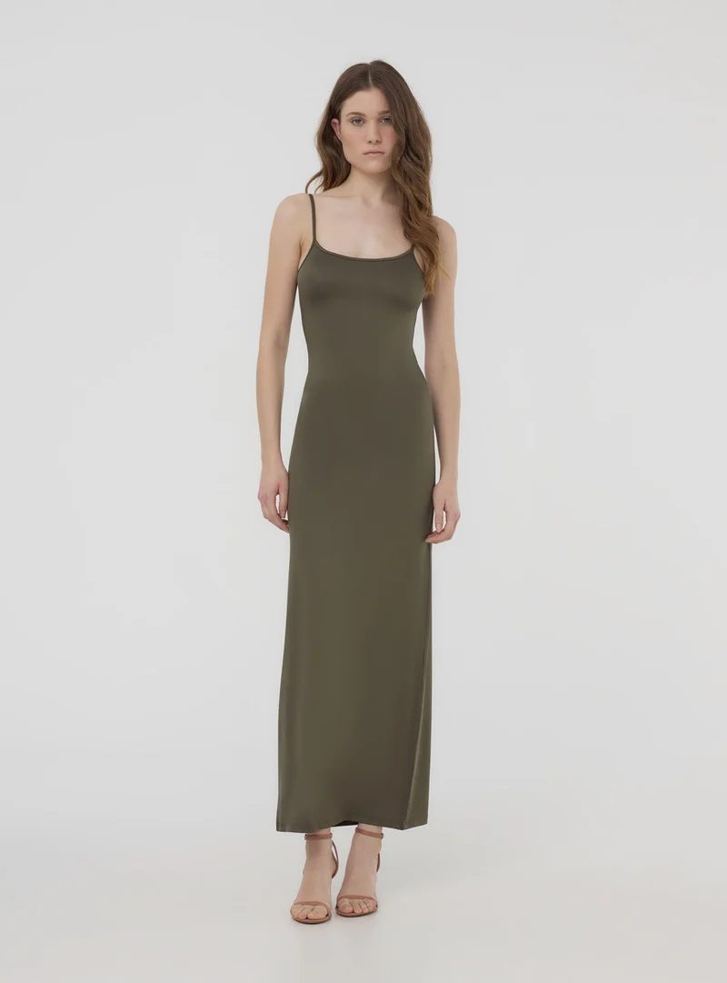 Bodydress lungo tinta unita