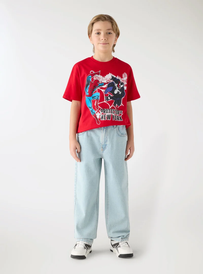 T-shirt con stampa Spider-Man®
