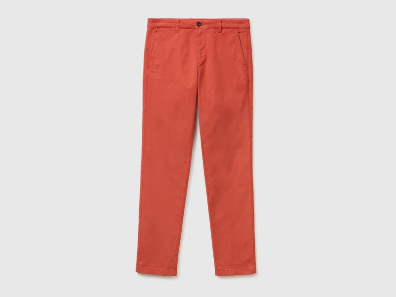 Chino slim fit in cotone