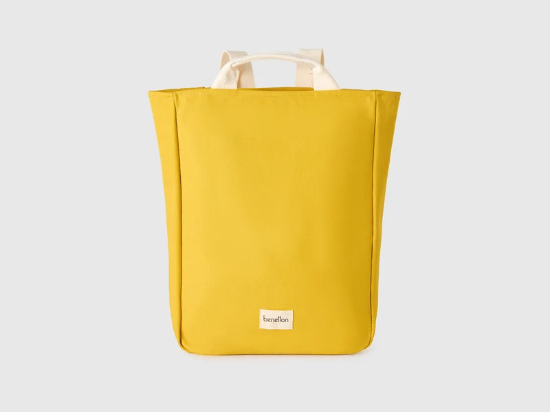 Borsa zaino gialla