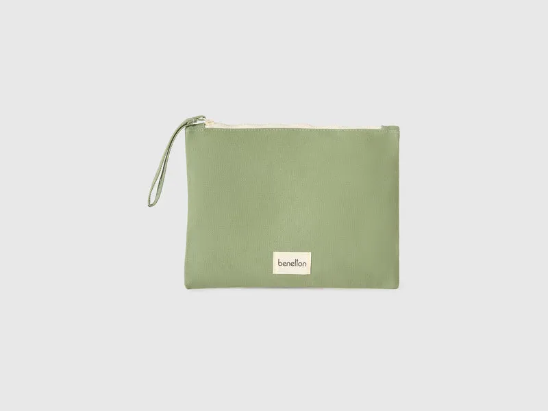 Busta porta tablet verde militare