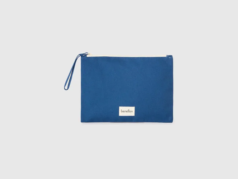 Busta porta tablet blu