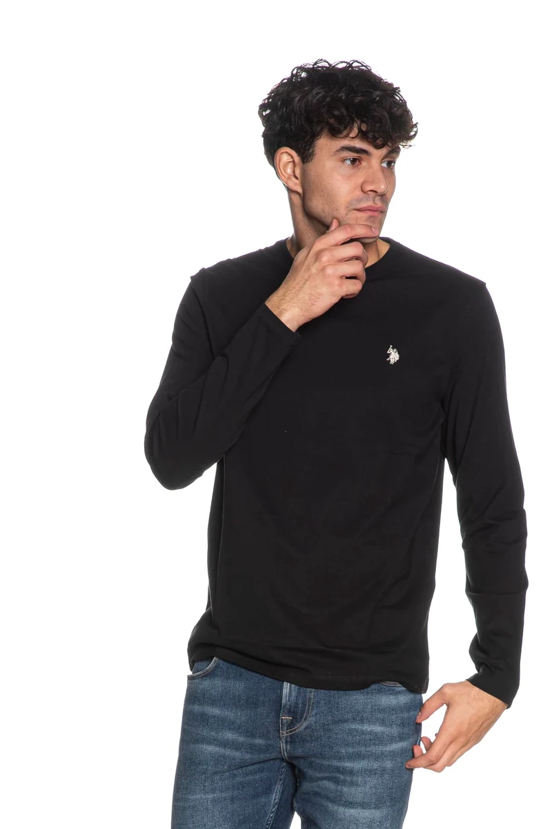 T Shirt U.S. Polo Assn Will Da Uomo Nera