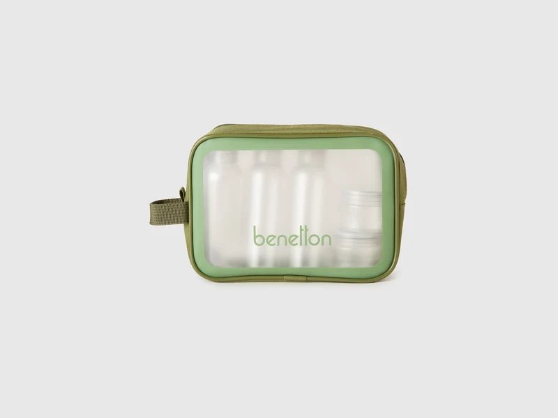 Beauty case verde militare