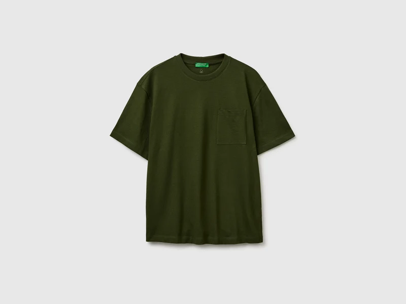 T-shirt con taschino