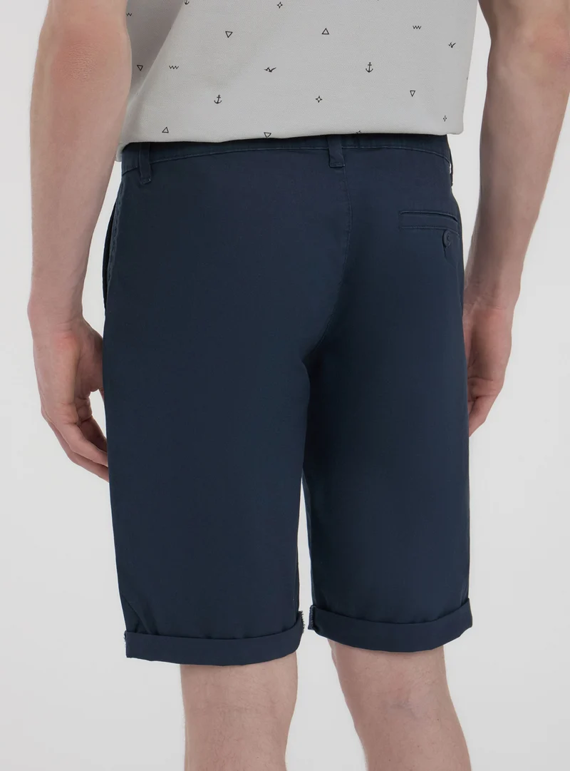 Bermuda chino tinta unita