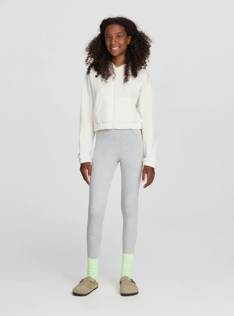 Leggings lunghi vita alta
