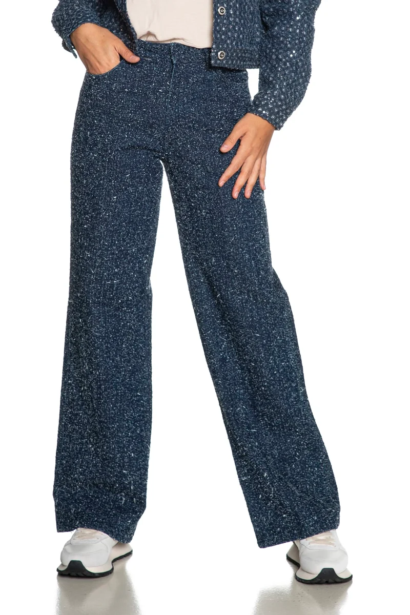 Jeans Jdy Ladyhw Wide Da Donna Denim Dark Blu