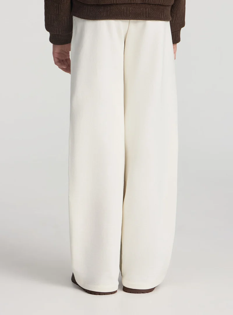 Pantaloni tuta wide leg