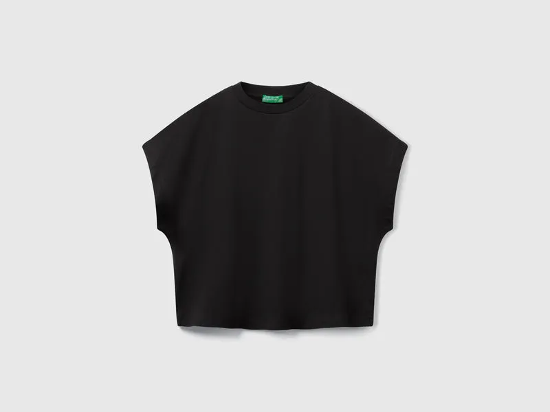 T-shirt con manica a kimono