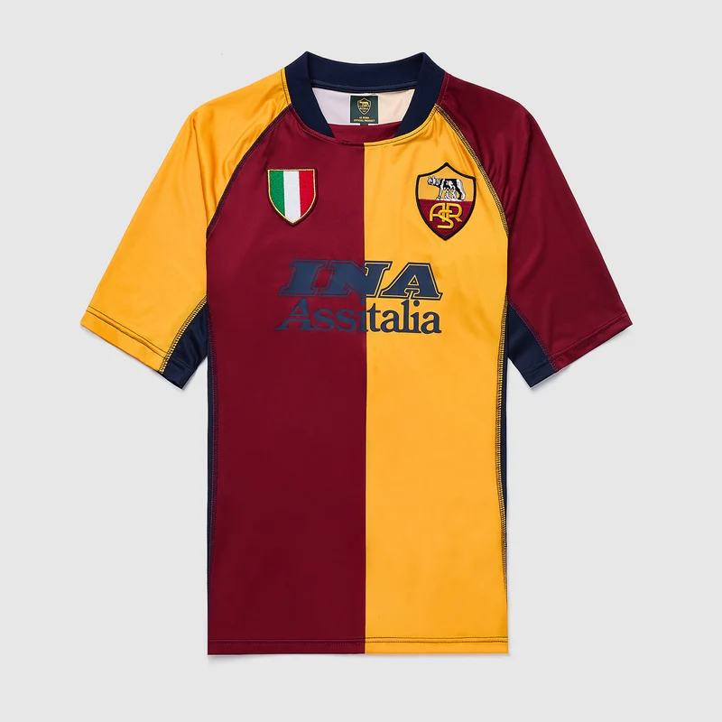 Maglia Copa Football AS Roma 2001-02 Retro
