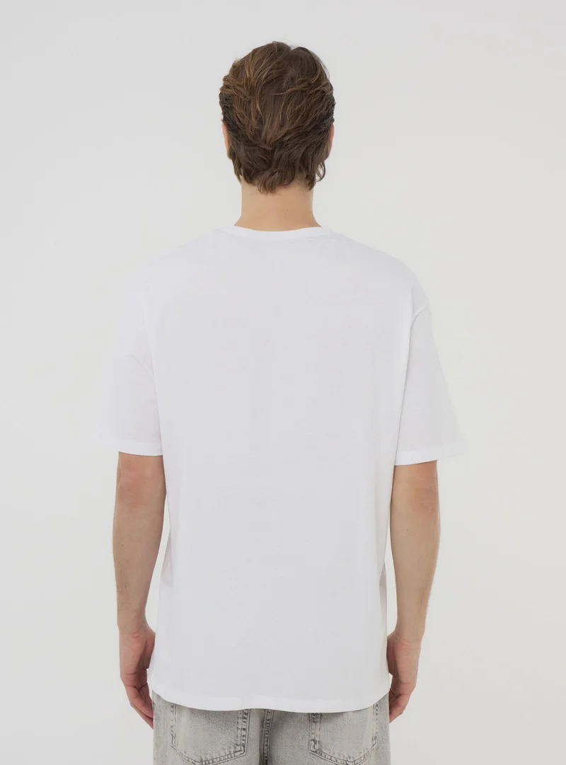 T-shirt oversize tinta unita