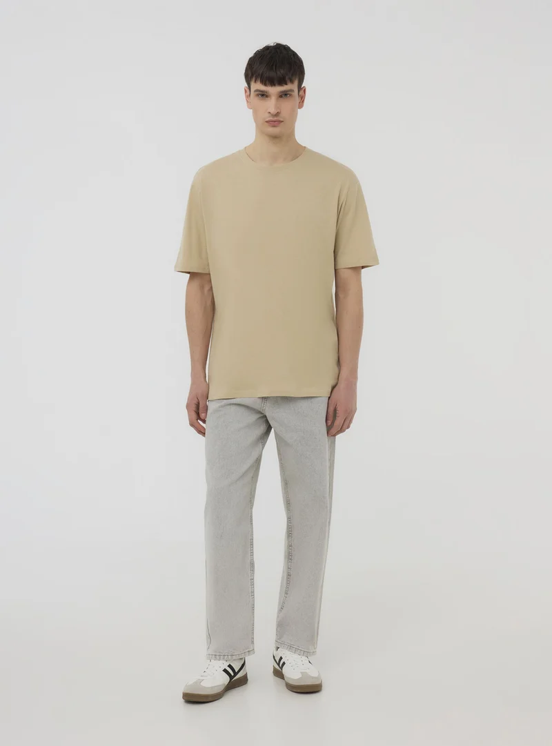T-shirt oversize tinta unita