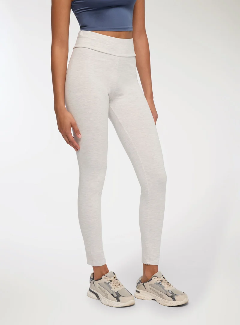 Leggings lunghi vita alta