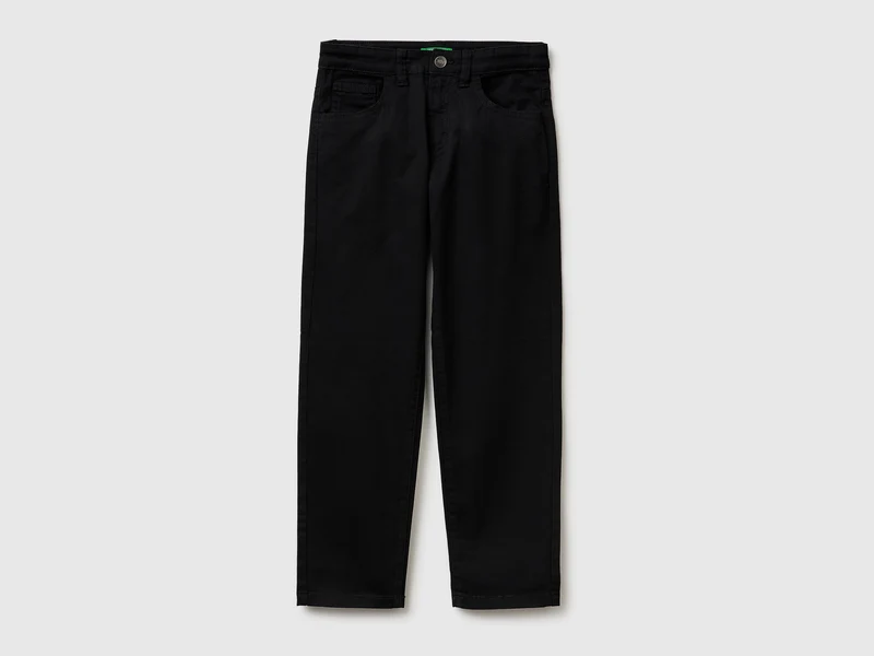 Pantaloni in cotone stretch