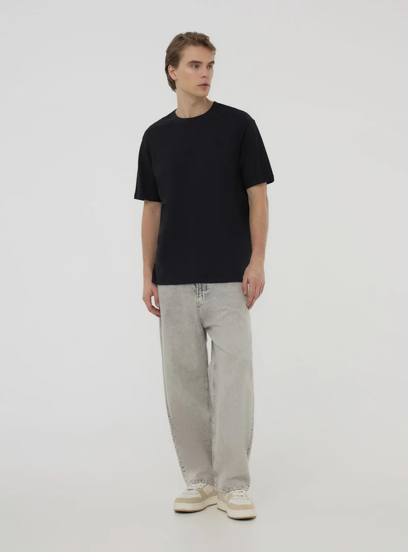 T-shirt oversize tinta unita