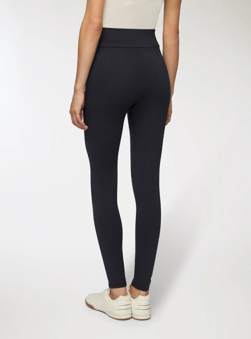 Leggings lunghi vita alta