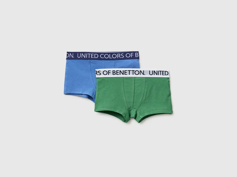 Due boxer con elastico logato