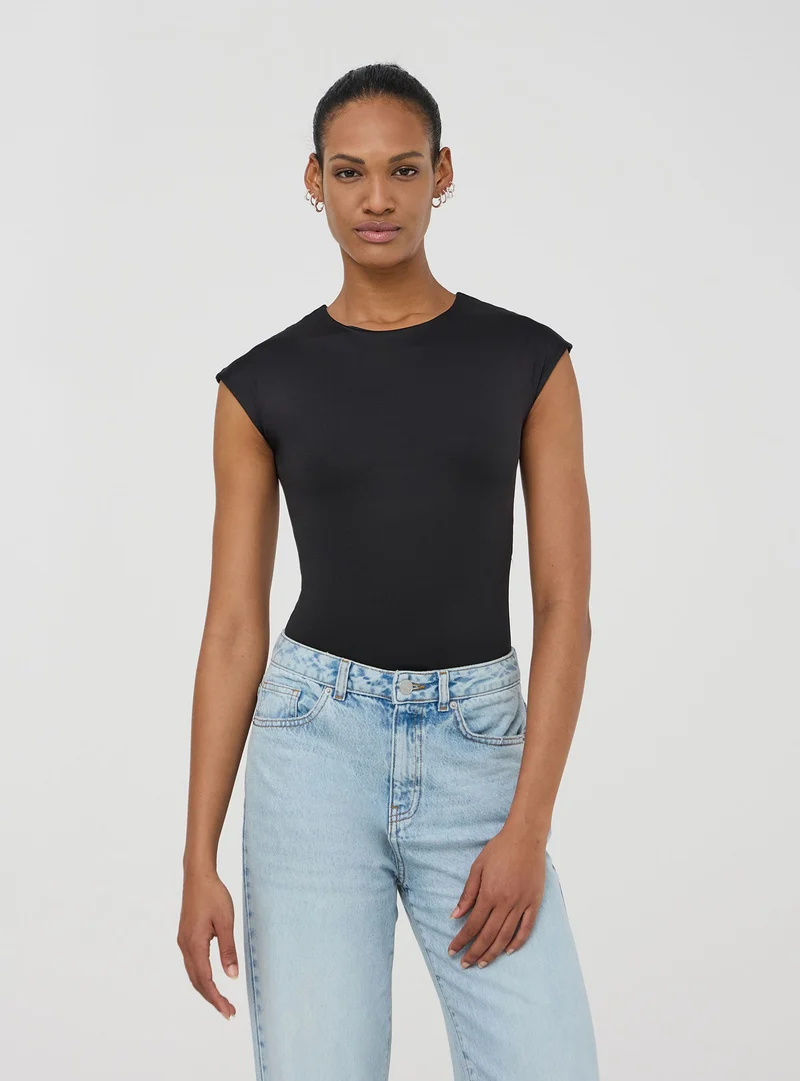 Body con maniche ad aletta