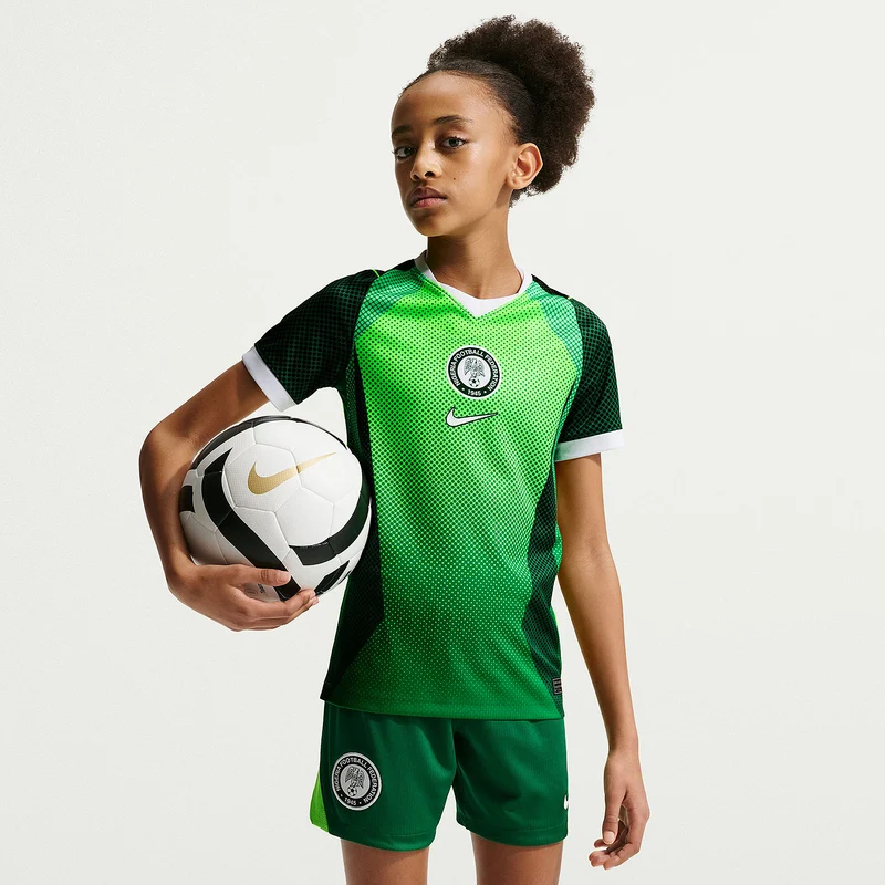 Maglia Nike Nigeria 2026 Bambini Dri-FIT Stadium Primo Kit