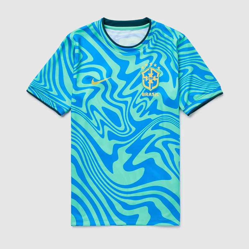 Maglia Nike Brasile 2026 Bambini Dri-FIT Pre-Match