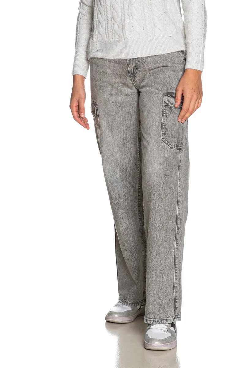 Jeans Tiffosi Shirley Da Donna Denim Grigio