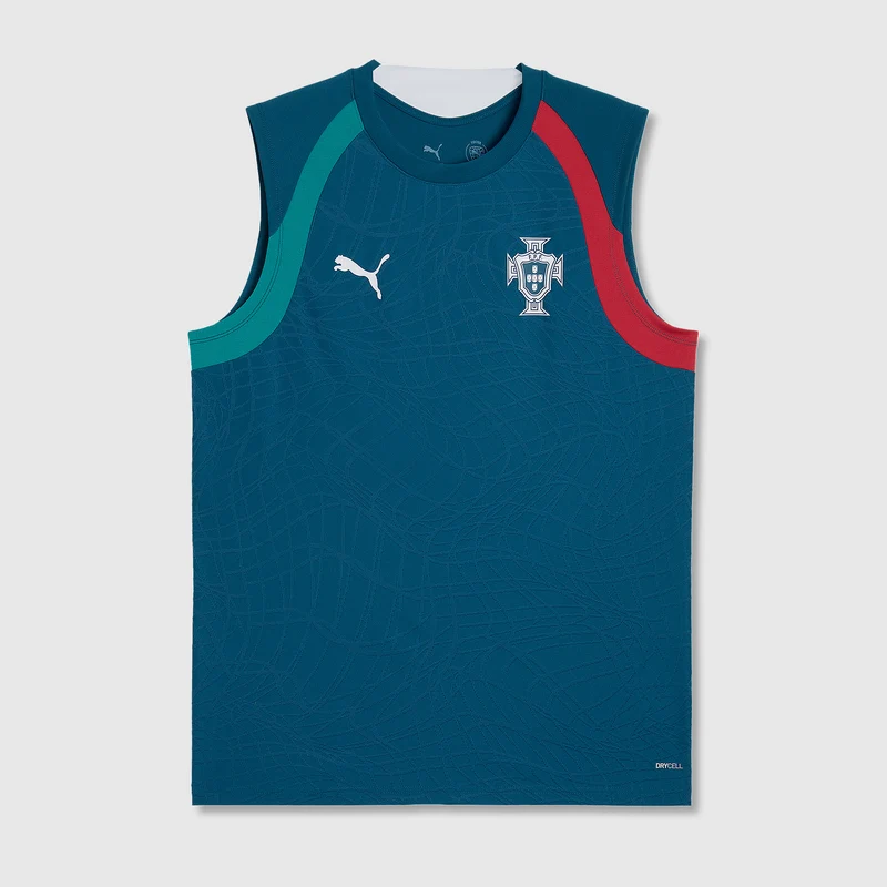 Maglia da Allenamento Puma Portogallo 2026 Senza Maniche