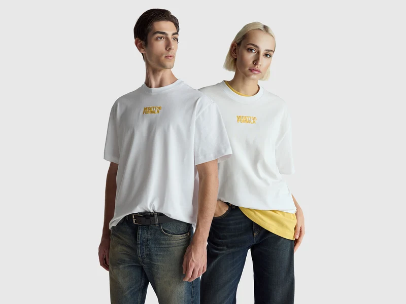 T-shirt Benetton Formula manica corta