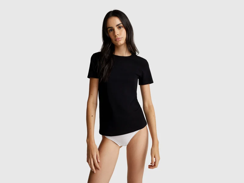 T-shirt in cotone super stretch