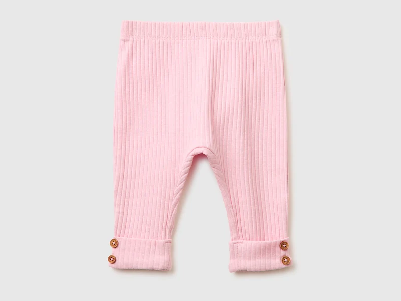 Leggings in cotone bio stretch