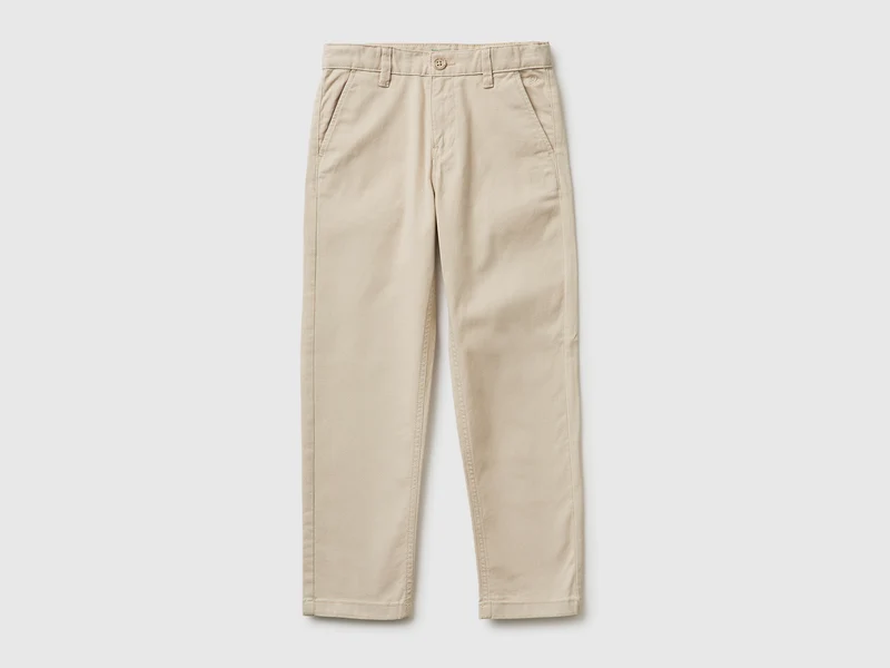 Chino slim fit in cotone stretch