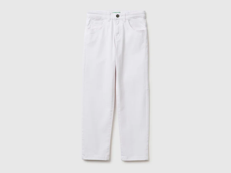 Pantaloni in cotone stretch