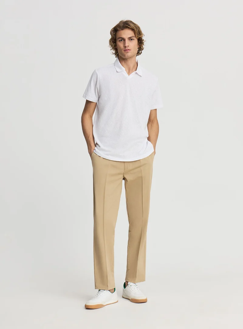 T-shirt collo polo derby