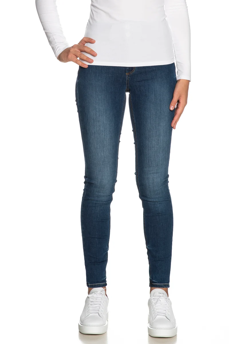 Jeans Tiffosi Double Comfort Da Donna Denim Medium Blu