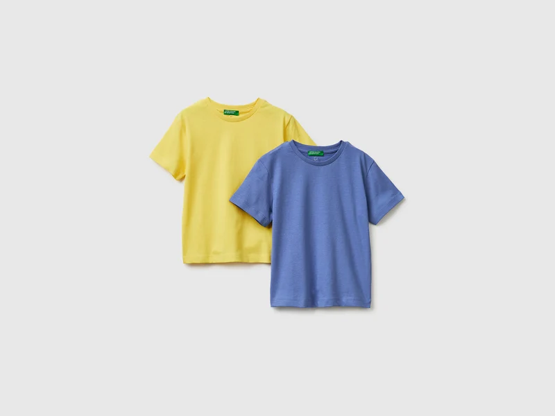 Due t-shirt 100% cotone
