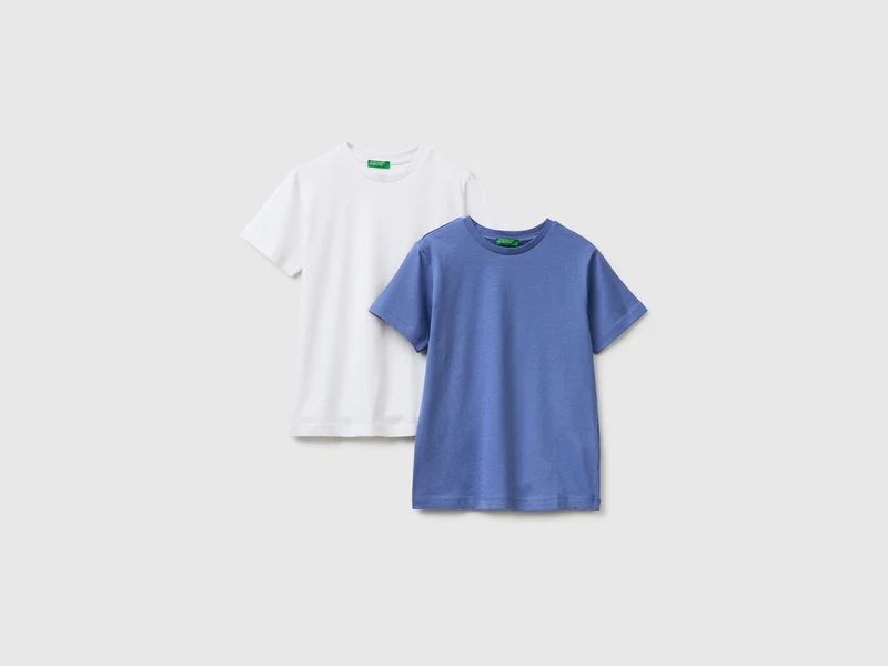 Due t-shirt 100% cotone
