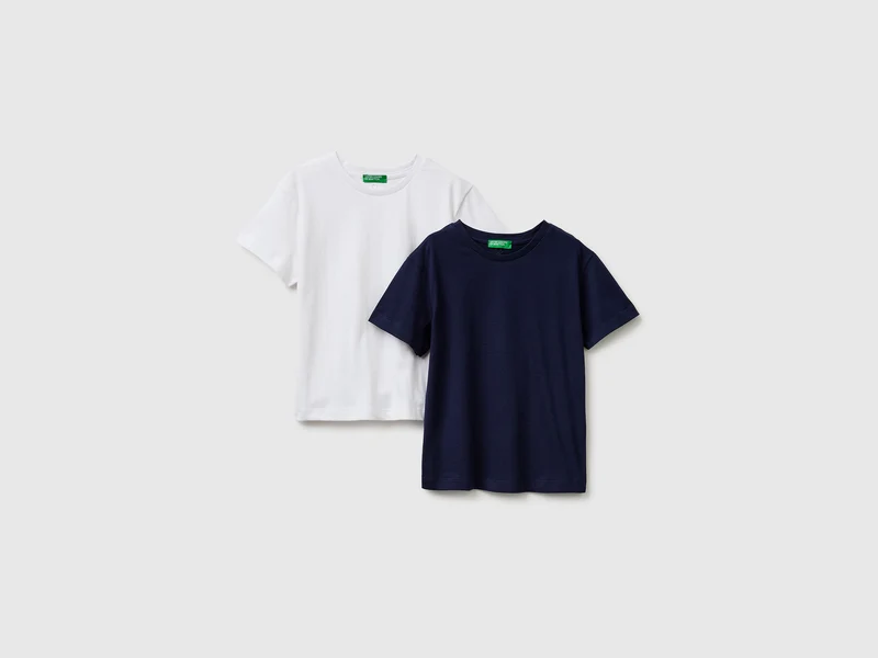 Due t-shirt 100% cotone