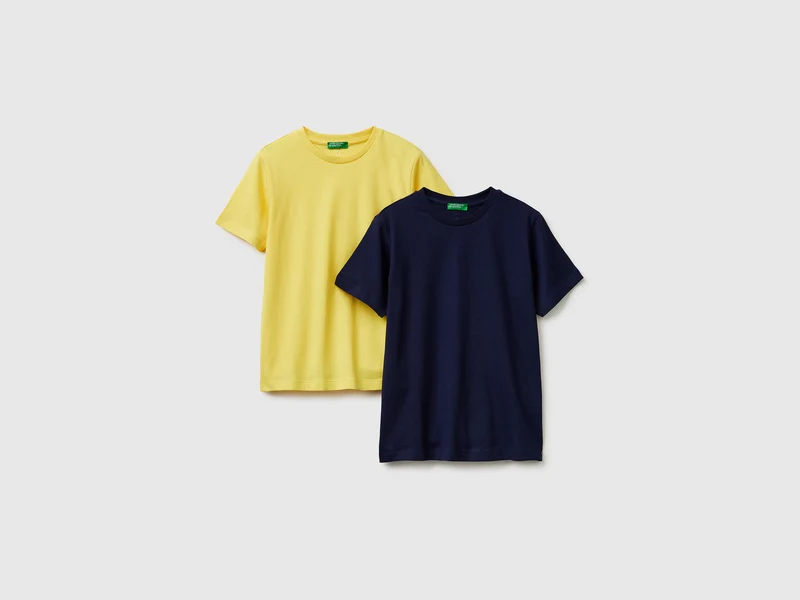 Due t-shirt 100% cotone
