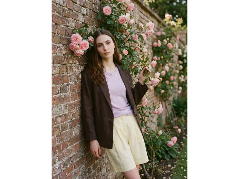 Blazer in puro lino