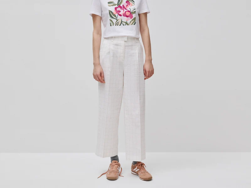 Pantaloni a quadri