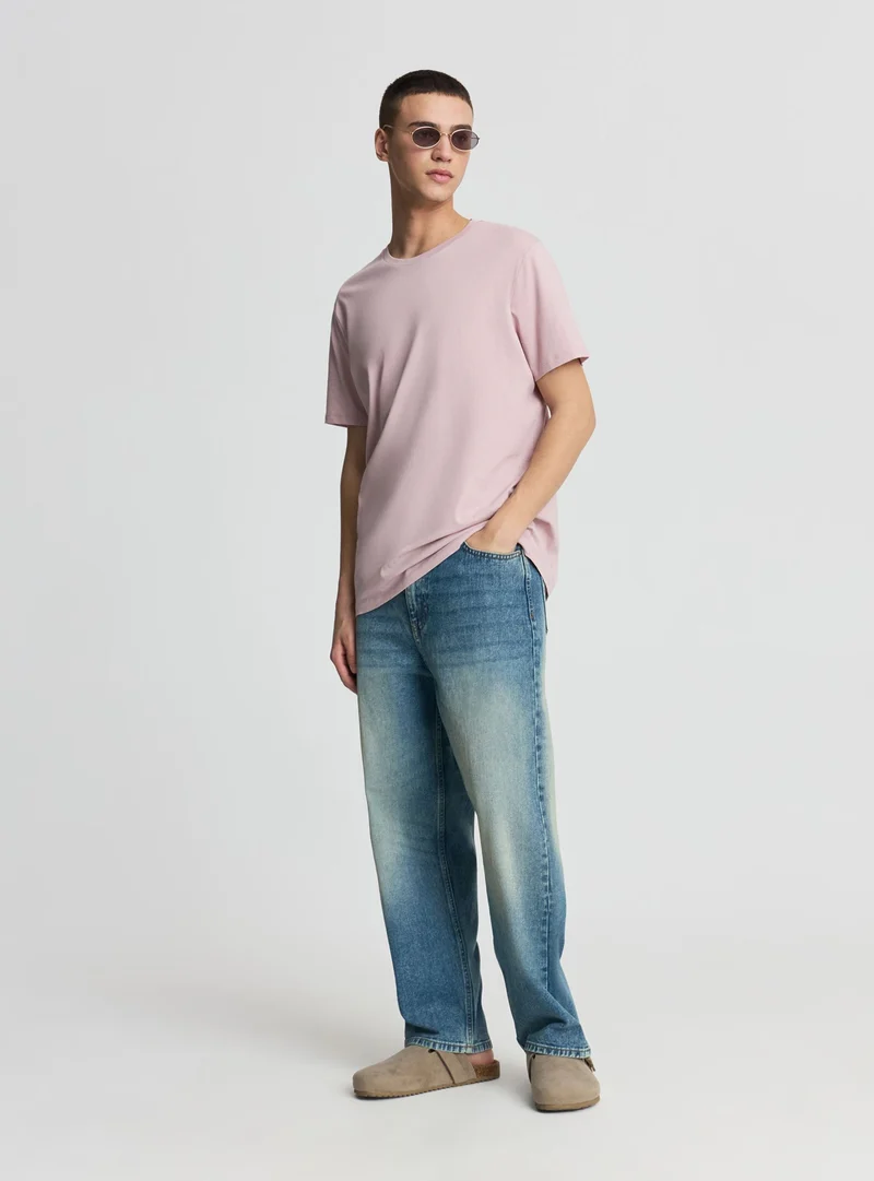 T-shirt basic a tinta unita