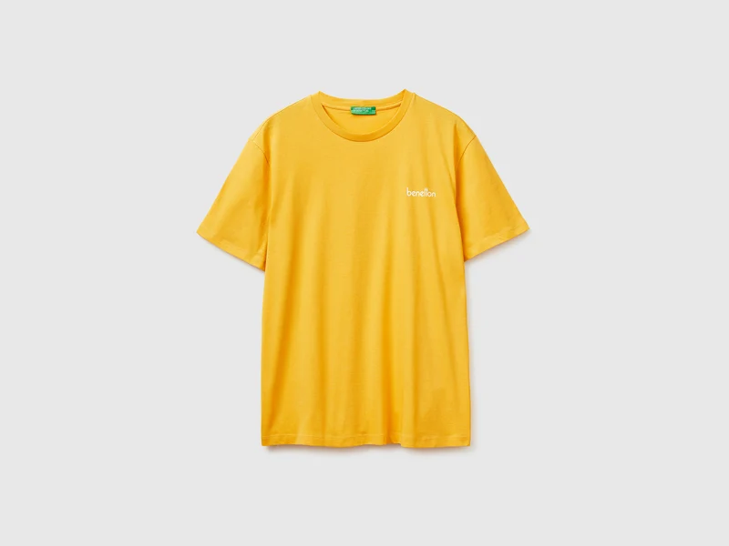 T-shirt in cotone con logo